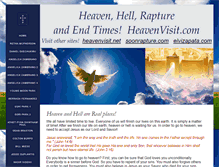 Tablet Screenshot of heavenvisit.com
